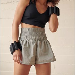 Free people the way home gray shorts size medium